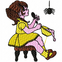 Kids And Toys Embroidery Design 2